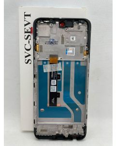 FRONTAL TELA DISPLAY MOTO EDGE 20 LITE PRETA COM ARO ORIGINAL VIVID OLED