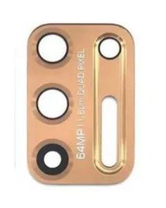LENTE VIDRO CÂMERA MOTO G9 PLUS DOURADO