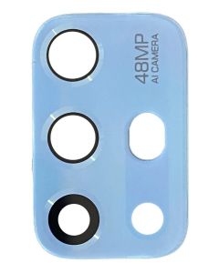 LENTE VIDRO CÂMERA MOTO G10/G20 AZUL CLARO