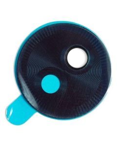 LENTE VIDRO CÂMERA MOTO E5 AZUL ESCURO 