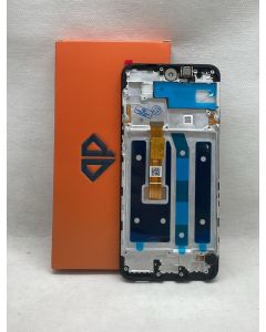 FRONTAL TELA DISPLAY LG K42 PRETO COM ARO NACIONAL