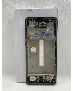 FRONTAL TELA DISPLAY SAMSUNG A33 5G A336 PRETO COM ARO VIVID