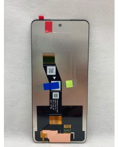 FRONTAL TELA DISPLAY MOTO G04 XT2421-1 / G04S / G24 / E14 XT2423-6 PRETO SEM ARO NACIONAL