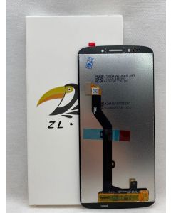 FRONTAL TELA DISPLAY MOTO G6 PLAY XT1922 / E5 XT1944 PRETO SEM ARO NACIONAL