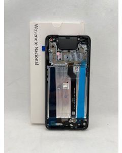 FRONTAL TELA DISPLAY ASUS ZENFONE 6 2019 ZS630KL PRETO COM ARO NACIONAL