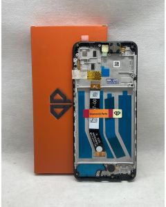 FRONTAL TELA DISPLAY MOTO G32 XT2235 PRETA COM ARO ORIGINAL VIVID