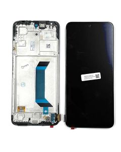 FRONTAL XIAOMI NOTE 12 4G 23021RAAEG PRETA COM ARO ORIGINAL