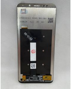 FRONTAL TELA DISPLAY XIAOMI REDMI 5 PLUS MEG7 BRANCO SEM ARO ORIGINAL