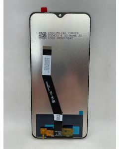 FRONTAL TELA DISPLAY XIAOMI REDMI 9 M2004J19AG PRETO SEM ARO ORIGINAL