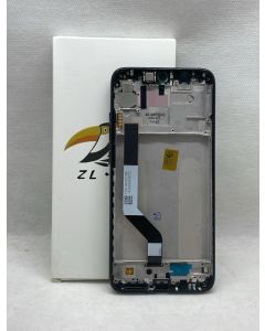 FRONTAL XIAOMI NOTE 7 M1901F7E M1901F7C M1901F7G PRETO COM ARO NACIONAL