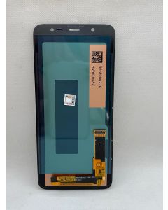 FRONTAL TELA DISPLAY SAMSUNG J8 J810 PRETA SEM ARO ORIGINAL INCELL