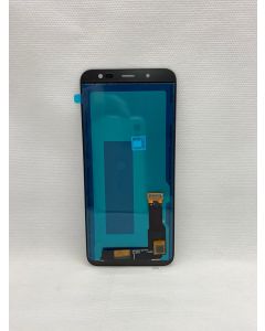 FRONTAL TELA DISPLAY SAMSUNG J6 J600 PRETO SEM ARO INCELL