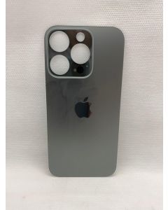 TAMPA TRASEIRA IPHONE 14 PRO (FURO MAIOR) PRETA SIDERAL