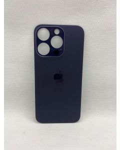 TAMPA TRASEIRA IPHONE 14 PRO (FURO MAIOR) ROXA ESCURA