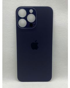 TAMPA TRASEIRA IPHONE 14 PRO MAX (FURO MAIOR) ROXA ESCURA