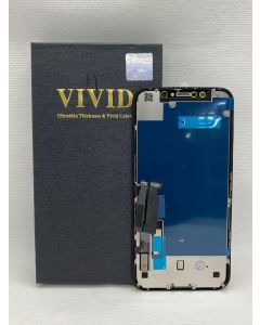 FRONTAL TELA DISPLAY IPHONE XR PRETA ORIGINAL VIVID LCD