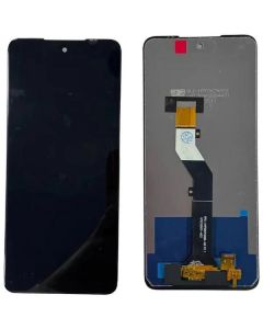 FRONTAL TELA DISPLAY INFINIX HOT 11 2022 X675 PRETO SEM ARO ORIGINAL LCD