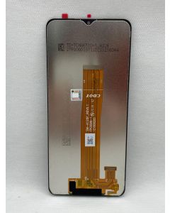 FRONTAL TELA DISPLAY SAMSUNG A02 A022 / A12 A125 PRETA SEM ARO NACIONAL LCD