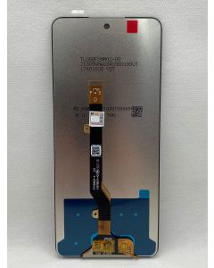 FRONTAL TELA DISPLAY INFINIX HOT 11S X6812 PRETO SEM ARO NACIONAL LCD