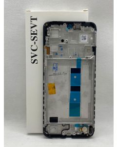 FRONTAL TELA DISPLAY XIAOMI NOTE 12 4G 23021RAAEG / POCO X5 4G 22111317PG PRETA C/ARO ORIGINAL VIVID