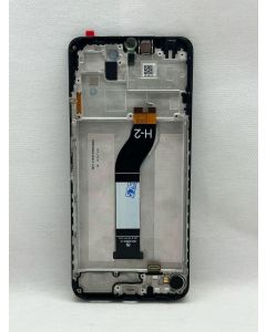 FRONTAL TELA DISPLAY XIAOMI REDMI 13C / POCO C65 PRETA COM ARO NACIONAL