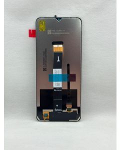 FRONTAL TELA DISPLAY XIAOMI REDMI 12C / POCO C55 22120RN86G PRETA SEM ARO NACIONAL