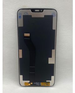 FRONTAL TELA DISPLAY MOTO G7 POWER XT1955 PRETO SEM ARO NACIONAL LCD 