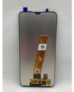FRONTAL TELA DISPLAY SAMSUNG A01 (M) A015 PRETA SEM ARO NACIONAL LCD