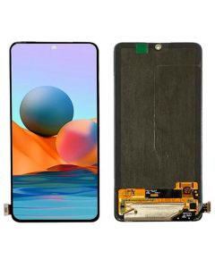FRONTAL TELA DISPLAY XIAOMI NOTE 10 PRO / NOTE 11 PRO PRETO SEM ARO ORIGINAL OLED