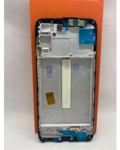 FRONTAL TELA DISPLAY SAMSUNG M34 PRETO COM ARO ORIGINAL VIVID OLED