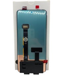 FRONTAL TELA DISPLAY MOTO EDGE 40 XT2303 / EDGE 40 NEO XT2303 PRETA SEM ARO NACIONAL