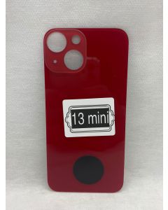 TAMPA TRASEIRA IPHONE 13 MINI (FURO MAIOR) VERMELHA