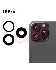 LENTE VIDRO CÂMERA IPHONE 15 PRO