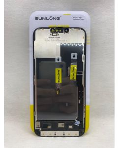 FRONTAL TELA DISPLAY IPHONE 13 PRO MAX (CI REMOVÍVEL) PRETA ORIGINAL SUNLONG OLED