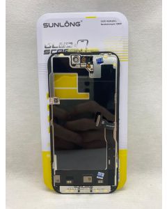 FRONTAL TELA DISPLAY IPHONE 14 PRO (CI REMOVÍVEL) PRETA ORIGINAL SUNLONG OLED