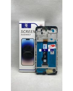 FRONTAL TELA DISPLAY MOTO G10 XT2127 / G20 / G30 / PRETO COM ARO NACIONAL