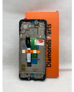 FRONTAL XIAOMI POCO X4 GT PRETA COM ARO ORIGINAL VIVID OLED