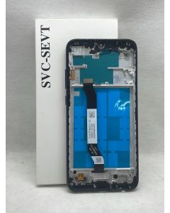 FRONTAL XIAOMI NOTE 8 M1908C3JG PRETO COM ARO ORIGINAL