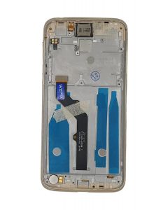 FRONTAL TELA DISPLAY MOTO G7 PLAY XT1952-2 DOURADA COM ARO NACIONAL