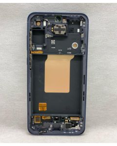 FRONTAL TELA DISPLAY SAMSUNG A55 A556 AZUL ESCURO COM ARO VIVID OLED