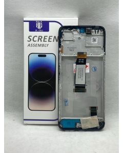 FRONTAL TELA DISPLAY XIAOMI REDMI 13 / POCO M6 PRETA COM ARO NACIONAL