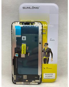 FRONTAL TELA DISPLAY IPHONE XS ORIGINAL PRETA SUNLONG FHD