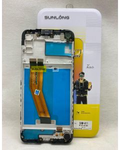 FRONTAL TELA DISPLAY SAMSUNG A11 COM ARO ORIGINAL SUNLONG