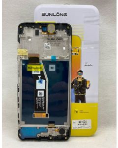 FRONTAL MOTO G24 XT2423-6 PRETO COM ARO ORIGINAL SUNLONG