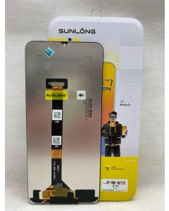 FRONTAL TELA DISPLAY OPPO REALME C5/ C51/C53/NOTE 50 PRETO SEM ARO ORIGINAL SUNLONG