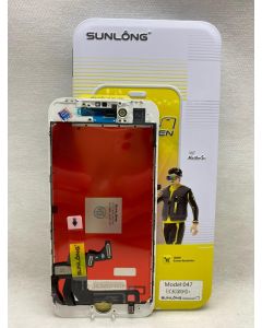 FRONTAL TELA DISPLAY IPHONE 8 / SE 2020 BRANCO ORIGINAL SUNLONG FHD