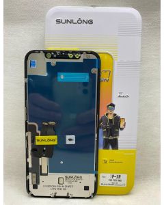  FRONTAL TELA DISPLAY IPHONE XR PRETA ORIGINAL SUNLONG FHD