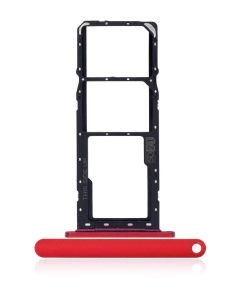 GAVETA CHIP MOTO G8 POWER LITE VERMELHO