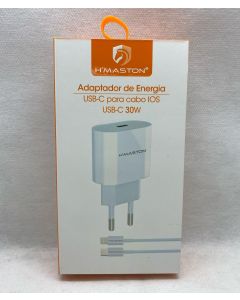 CARREGADOR IPHONE USB-C 30W ORIGINAL H'MASTON