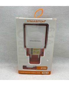 CARREGADOR H'MASTON USB-C TURBO 6.1A ORIGINAL